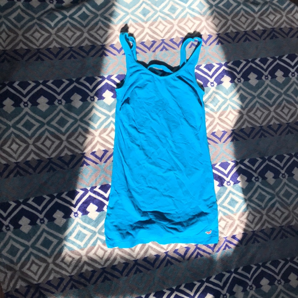 Blue Hollister Tank